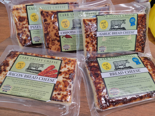 Bread Cheese (Baked Cheese) Plain and Flavored