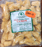 Cheese Curds, plain and flavored 16oz