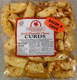 Cheese Curds, plain and flavored 16oz