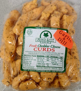 Cheese Curds, plain and flavored 16oz