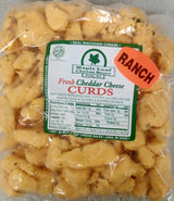 Cheese Curds, plain and flavored 16oz