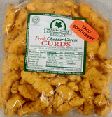 Cheese Curds, plain and flavored 16oz