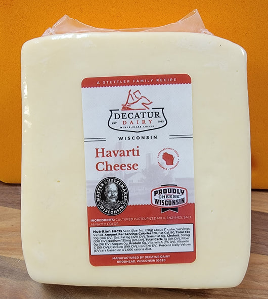 Havarti (Plain and Flavored) 16oz